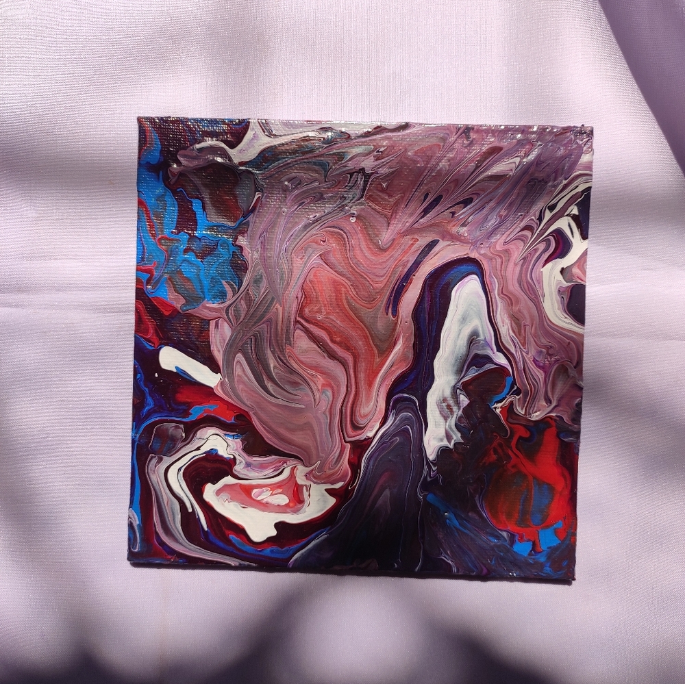 Marble art canvas painting - Picture 1 of 1